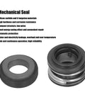 Hardcore Tungsten Carbide Mechanical Seal Kit With Silicon Carbide Circulating Seals And Reinforced Spring For 520 5/8 Water System close-up image of mechanical seals showcasing silicon carbide and tungsten materials.