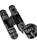 Heavy Duty Adjustable Concealed Door Hinge Delivers Smooth 180 Degree Rotation Crafted From Tough Zinc Alloy close-up view