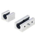 Linear Bearing Slides For CNC Parts And 3D Printer Projects Go To SBR10UU To SBR35UU And SBR12LUU To SBR30LUU Sets 10 To 35 Mm Length one block with mounting hole