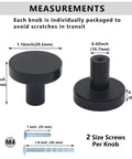 Sleek Matte Black Cabinet Knobs And Dresser Handles 30 Pack Heavy Duty Aluminum Alloy Kitchen Drawer Pulls Waterproof Rust Resistant Top Shelf Hardware To Level Up Your Living Space Today. Measuring 1.16 inches wide.