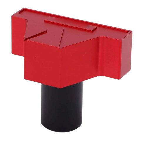 Aluminum Bench Dog Stop Block With Quick Disassembly And Non Slip Grip for Woodworking, Compact Space Saving Table Stopper