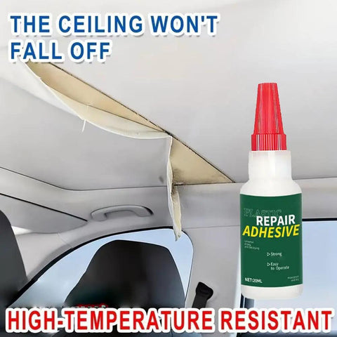 Heavy Duty Car Bumper Repair Adhesive And Quick Cure Auto Body Glue For Exterior Trim Sealing on car ceiling fabric.