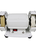 Smooth Operator 3000Rpm Bench Polisher With Dual Cloth And Wool Felt Wheels For Optical Shops Ultra Quiet Fifty Decibel Low Vibration Grind Tool.