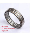 Pro Grade One Way Clutch Bearing 10 Pack Needle Roller Sprag Free Wheel Bearing 57.76X74.42X16mm DC5776A close-up view.