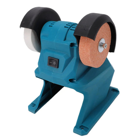 No Nonsense Cordless Mini Bench Grinder With Suction Cup Base And Mounting Holes 2.76 Inch Hole Polisher, heavy-duty tool.