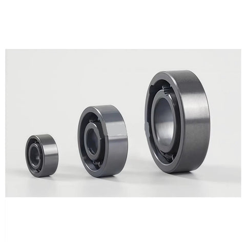 Premium Full Ceramic Ball Bearings 10 Piece Pack Silicon Nitride Deep Groove sealed bearings in three sizes for high heat durability.