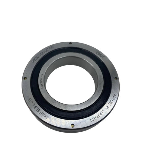 Rock Solid Heavy Duty Cross Roller Ring RB3010 Precision Slewing Bearing showing close-up details, metallic finish for industrial use.