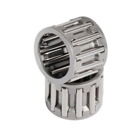 Heavy Duty K Series Needle Roller Bearings With Slick Radial Cage, close-up view showing two pre-greased bearings.