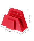 Red Modular Wrench Organizer Tray for Quick Access Grab and Go Tool Holder for DIY Storage on Workbenches, compact design