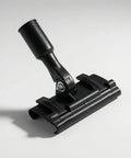 Sturdy Floor Coating Roller Clamp Accessory With Metal Handle Grip Holder Attachment For Tight Control And Stable Base, Ideal For Workshop Use, Industrial Tasks, And DIY Repairs. Black metal clamp accessory with handle and rectangular base