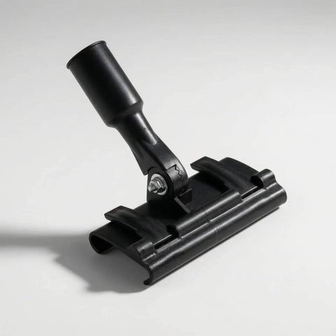 Floor Coating Roller Clamp Accessory With Metal Handle And Hinge Joint Rectangular Base Clamp Tool For Flooring Projects Workshop Tasks Contractor Jobs Home Renovation And DIY Setup black metal clamp with hinged handle