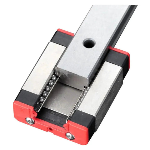 High Precision Linear Guide Rail Kit With MGN9H Block Carriage For Smooth Miniature Bearings And Printer Part Setup Including 600mm Support Rails That Make Installation A Breeze And Deliver Super Stable Motion, close-up