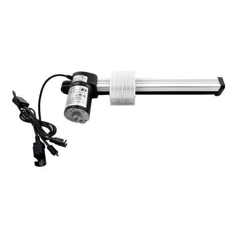 Hella Durable Linear Actuator For Power Recliner Lift Chair Motor Replacement KDPT007-46 with aluminum tube and electric motor.