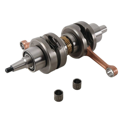 Heavy Duty Replacement Heim Joints For LIFT 543 And 563 Golf Carts Steering Linkage Kit Set Of 2 showing machined metal ball joints with connecting rods.