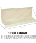 Beige 2/3 Seater Patio Porch Swing Seat Cover Heavy Duty 900D Oxford Waterproof Fabric Cushions Replacement in 4 sizes
