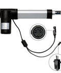 Heavy Duty Electric Recliner Motor Replacement Kit Featuring A Smooth Operator Lift Actuator, showing actuator and wiring.