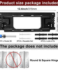 Door Hinge Mortiser Kit With Router Template for DIY Friendly, Pro Grade Install with included tools and components.