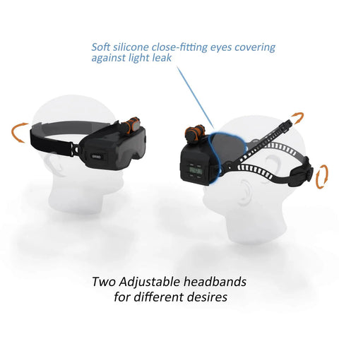 Auto Darkening Welding Goggles With True Color LCD Lens, Ultra Lightweight Detachable Weld Helmet With Neck Drape on mannequin heads