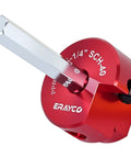 One And One Quarter Inch PVC Pipe Reamer Tool For Cleaning Fittings And Removing Cement in red aluminum for SCH40 PVC CPVC ABS