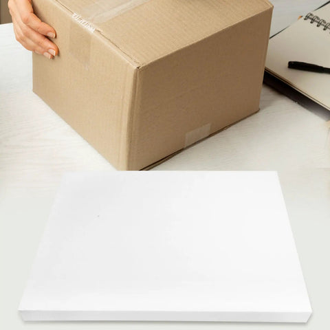 Heavy Duty High Density Polyurethane Foam Sheets For Packaging And Shipping Protection next to a cardboard box ready for shipping.