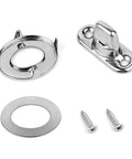 Heavy Duty Stainless Steel Twist Fasteners Twenty Piece Kit For Canvas Marine Panels And Woodwork With No Hassle Setup And Mounting Screws Built Tough Reliable, showing hardware components and screws.