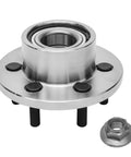 Heavy-Duty Front Wheel Bearing Hubs 2-Piece Kit Fits Dodge Durango 1999-2003 RWD solid steel hub with bearing and nuts