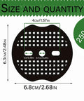250 Piece Landscape Washer Gasket Set Heavy Duty Plastic Anti Rip Washers For Weed Barrier Fabric Ideal For Garden Lawn Greenhouse And Outdoor Landscaping details and dimensions