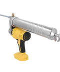 Battery Powered Automatic Lubrication Tool Electric Grease Gun 8500 PSI High Pressure with yellow handle
