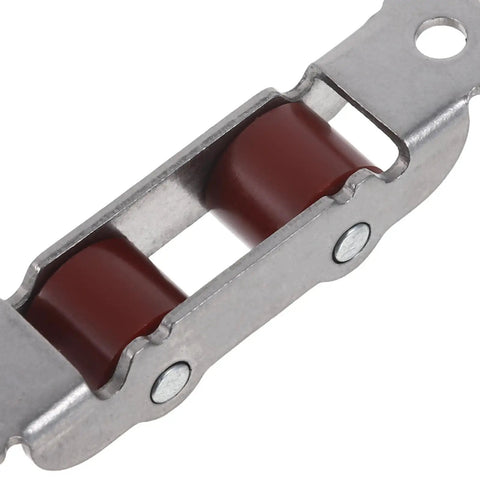 Close-up of Heavy Duty Stainless Steel Sliding Window Rollers With Rock Solid Double Wheel Bearings for smooth operation.