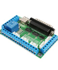 5 Axis Breakout Board For Stepper Motor Driver CNC Mill With Two Stage Signal Processing Anti Jamming Relay Output Interface, top view