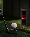 Protective Shield Case For Square Golf Launch Monitor With Metal Shell And Clear Acrylic Panel, golf club and ball