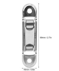 Heavy Duty Double Wheel Sliding Door Pulleys Offer Ninja Smooth Gliding Motion Perfect For Plastic Steel Window Track Replacement Hardware Kits Upgrade Today, 69mm by 16mm silver roller.