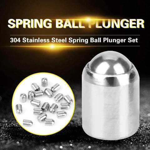 Rock Solid 304 Stainless Steel Pin Plungers For Cabinet Doors And Drawers Precision Machined set of spring ball plungers.