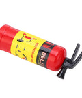 Legit Mini Fire Extinguisher Toy For Rc Cars Featuring A Dope Lifelike Design That Slaps Perfectly Onto Your Remote Control Upgrade Kit And Brings Serious Hobby Vibes To Every Build. Small red replica with yellow label, approx 47mm.