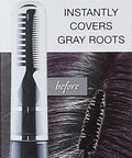 Zero Hassle Root Touch Up Wand That Snatches Stubborn Grays With A Slick Hair Mascara Formula In Rich Brown Black Blend 0.5 Oz package with brush applicator.