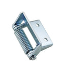Heavy Duty Tension Hinges With Large Self Closing Spring for load bearing doors, silver metal hardware