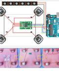 Fifty Kilogram Half Bridge Load Cell Sensor With HX711 Module For DIY Weight Scale Projects Flexible Strain Gauge For Full Bridge And Two Sensor Setups External Resistor Options Easy Calibration Precise Readings wiring diagram with Arduino and four load cells