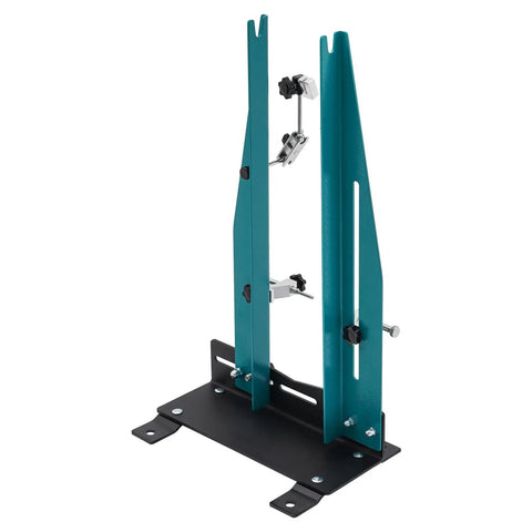 Portable Wheel Truing Stand For MTB And Road Bikes Pro-Grade Rim Alignment Tool And Wheel Repair Stand in teal color