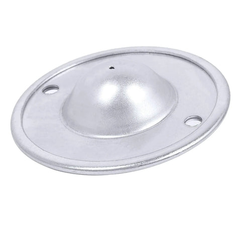 5/8 Inch Roller Ball Transfer Bearing Caster with 2 Hole Flange Mount, 360 Degree Rotation Ball Transfer Unit for Transmission Equipment, Carbon Steel