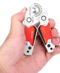 Heavy Duty Magnetic Welding Clamp Adjustable 20 To 200 Degrees With Wide Base And 22 Kg Pro Grade Holding Power Includes Wrench For Quick Positioning In Hardware Carpentry And Construction Projects, held in hand