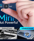 Toyota 4Runner Compact Wireless Adapter With 0.86 Inch 5.8 Gigahertz Wi Fi Receiver Delivers Quick 3 Second Auto Reconnect And Smooth Smart Control For Stable In Car Media Streaming And Easy Daily Drives shown between fingers