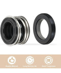 Premium Mechanical Seal Kit For Gas Water Pump featuring tough rubber shaft replacement and stainless steel design.
