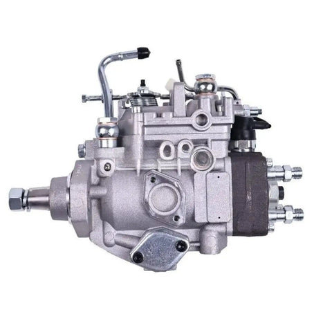 Heavy Duty Fuel Injection Pump Direct Drop In Replacement For Isuzu Engine C240 Matches 1046495250 And 9461620910 Oem Grade Design, side view with fittings.