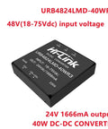 Kickstart Your Setup With This Heavy Duty 40 Watt Dcdc Switching Power Supply Module Featuring True Isolated Conversion And Quick Voltage Tweaks For Frictionless Ev Charging Builds Today - black DC-DC converter with input and output specifications.