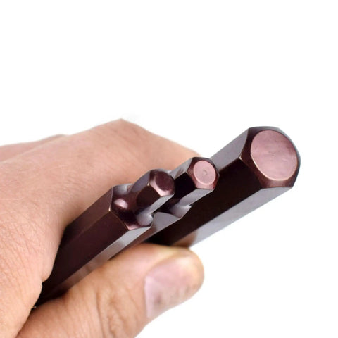 Close-up of Professional Nine Piece Half Inch Drive Hex Socket Wrench Set Crafted From Mirror Polish Alloy Steel With Zinc Coated Finish.