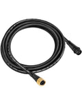 Badass Heavy Duty 10Ft Extension Cord Powers Linkable LED Wall Washer Lights, featuring black cable and brass connectors.