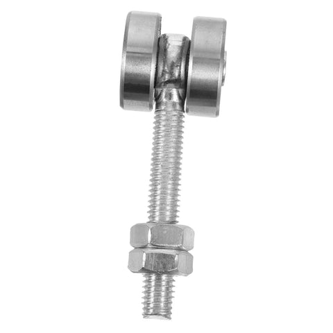 Heavy Duty Steel Sliding Door Rollers Built Rock Solid Glide Like Butter Replace Your Worn Window Pulleys With These 50 Kg Support Trolley Wheels In Clean Silver Steel close-up of a roller and bolt.