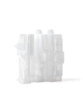 Pro Grade Clear PETG 3D Printer Filament 1.75Mm 1Kg clear plastic printed mechanical bracket showing details for strong support.