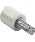 Close-up of hydraulic damper component for Two Pack Hydraulic Soft Close Toilet Seat Hinges Replacement Damper Kit.