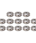 Top Shelf 13 Piece V Groove Guide Pulley Kit Featuring Heavy Duty Stainless Steel Bearings, 12 stainless steel pulleys for 3D printer replacement.